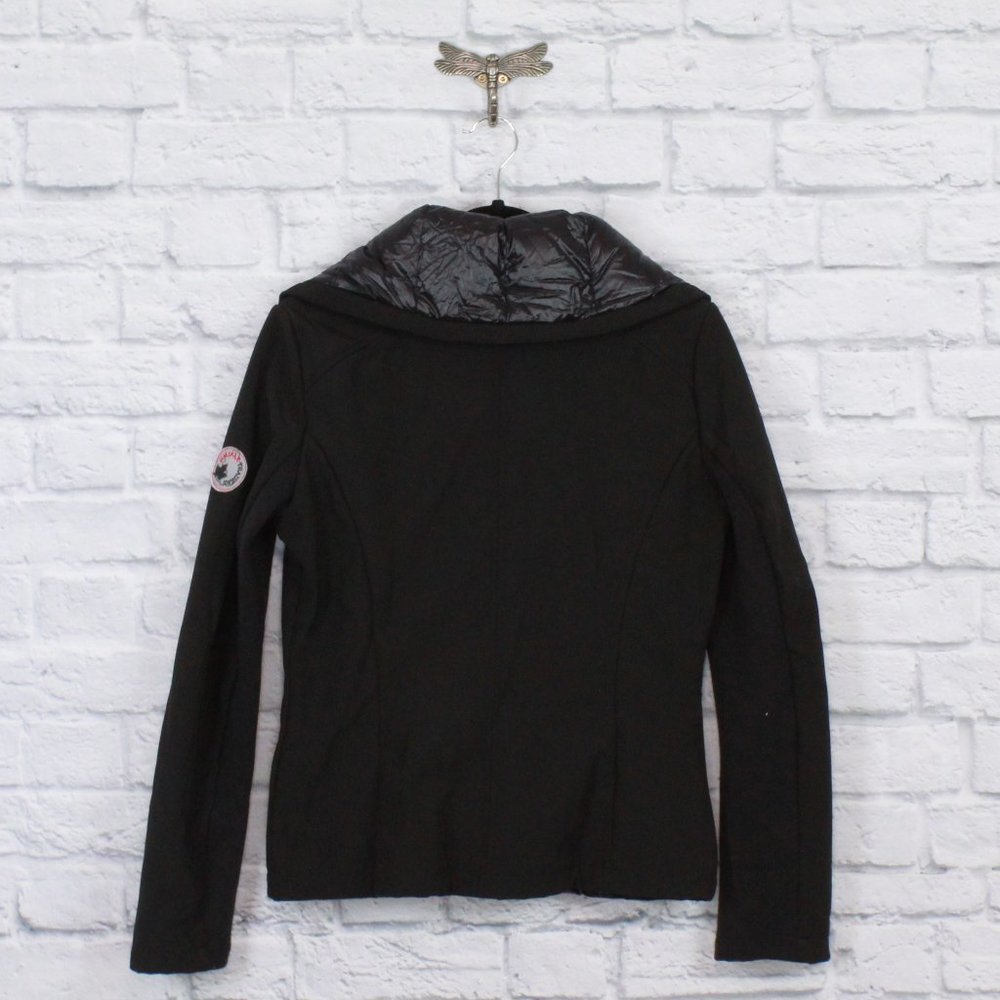 Halifax Traders Black Nylon Down Puffer Weather Resistant Jacket Size S - Picture 7 of 8